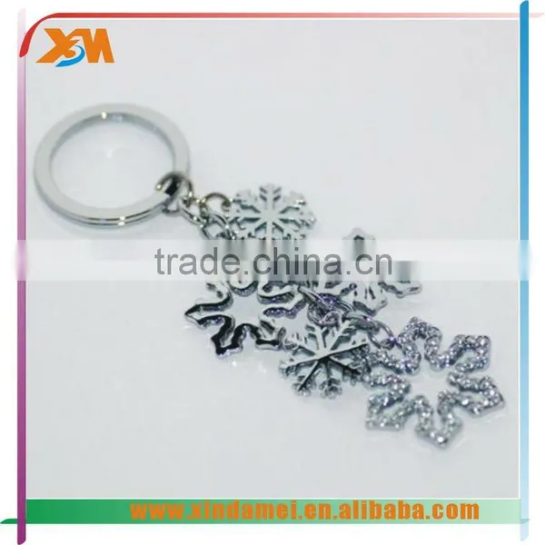 Metal Snowflake -sharp KeychainXDM-LUCKY71