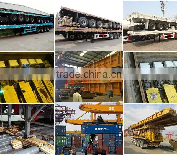 3 Axle 40ft Container Skeletal Semi Trailer photo-2