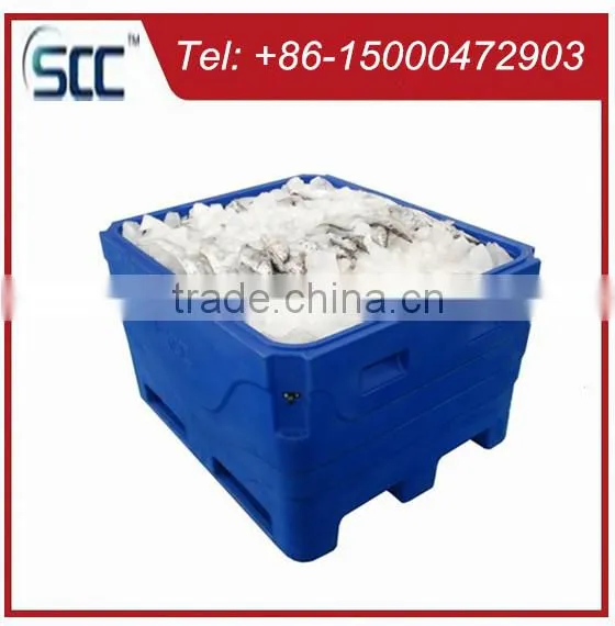Fish Carrier Cooler for Storage, Extra-large Insulated Fish Bin, Plastic Container for Holding Fish photo-4