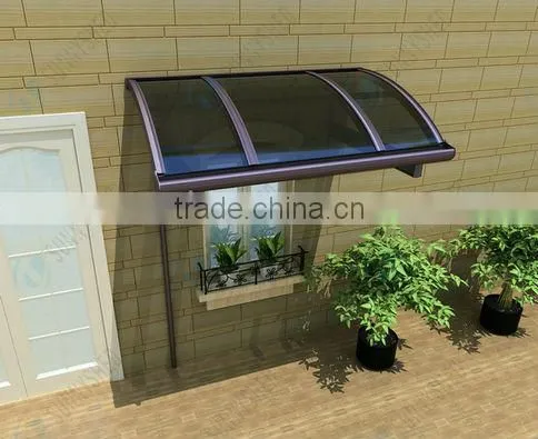 DIY Door Canopy Window Awning Polycarbonate Roof for Four Season
