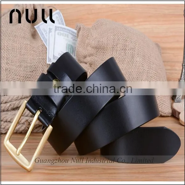 Black/ Brown/ Red Portable Design Buyers Men Genuine Leather Belt photo-5
