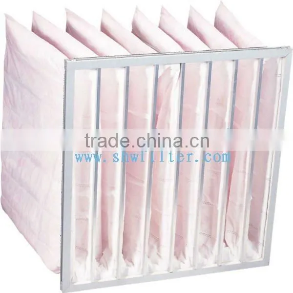 nonwoven filter material