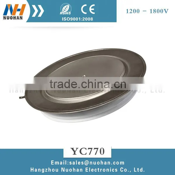 YC770 1200~1800V 2100A 2100a Fast Thyristor High Power Thyristor Inverter photo-5