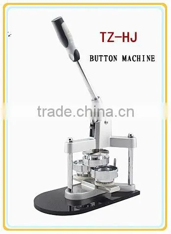 Triangle button press machine manual badge machine