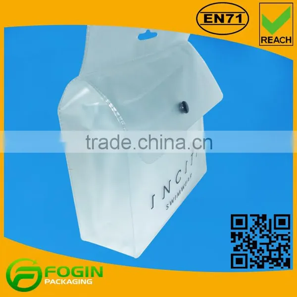Promotional Plastic Button Bag With a Small Handle