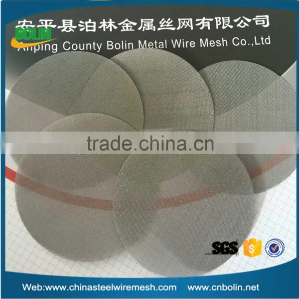 Stainless Steel Wire Mesh/Inox Wire Mesh Filter Discs for Chemical Industry photo-4