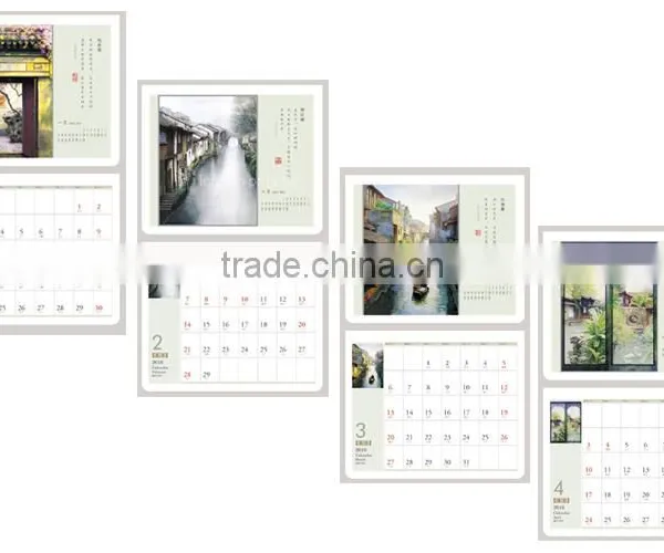 Wholesale Calendar Printing Custom 2016 Calendar Printing photo-6