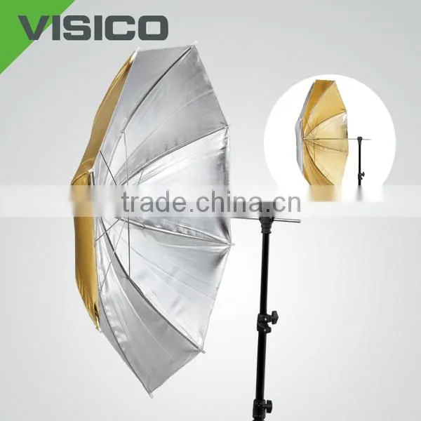 Photo Umbrella Photo Studio Flash Light Reflector Reflective Black Sliver Photography Umbrella photo-5
