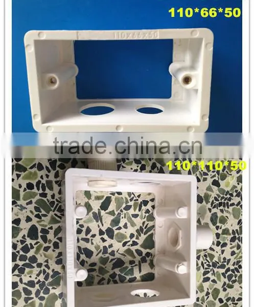 Hot Sale Wall Switches/wall Mount Light Switch Box 110*66