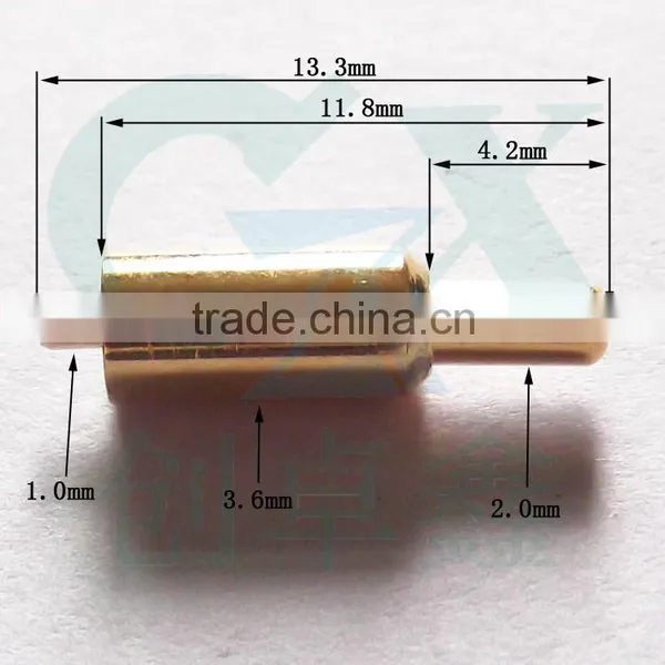 Hotselling 3.6mm SMT Cap Charger Pin Pogo Pin Connector