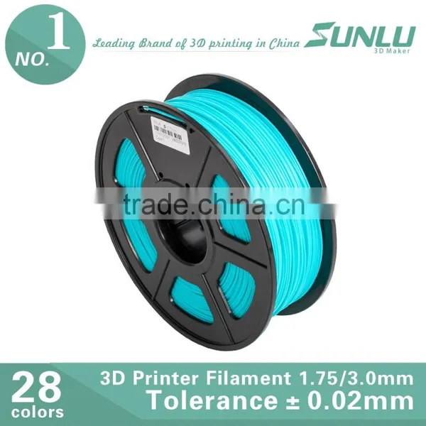Tolerance 0.02mm Plastic Roll 3D Bulk PLA& ABS 3D Printing Materials