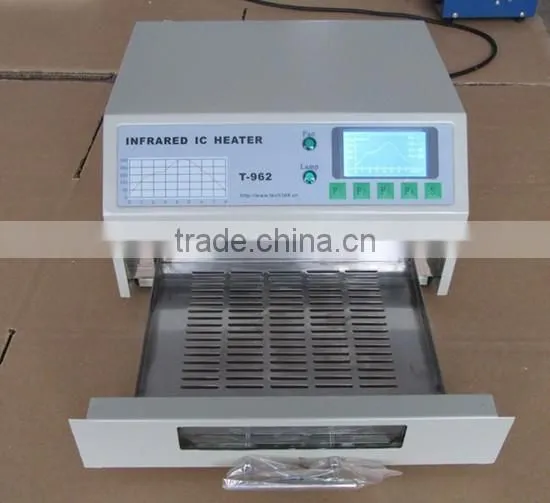 T962 Reflow Oven, Desktop Infrared IC Heater T962, Mini Wave Soldering Machine, Taian Puhui T962 photo-2