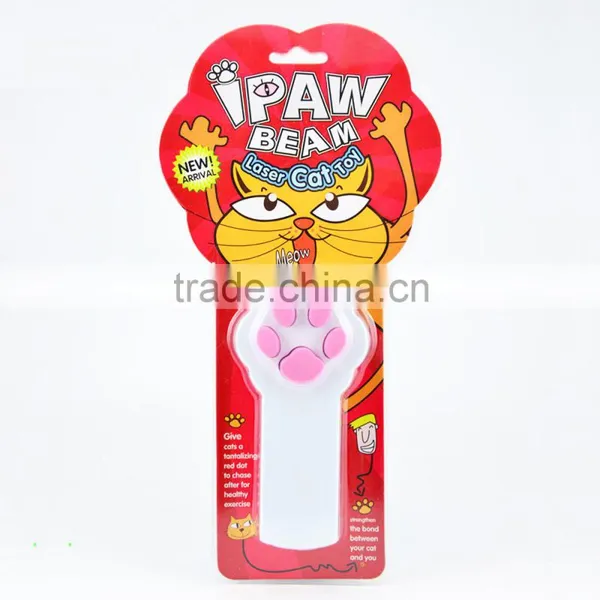 Winod Cat Paw Shape Laser Beam WIN-1923 Paw Patrol Costumes Blister Packing Laser Pointer Parts
