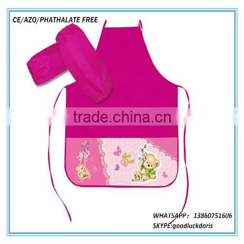 Washable Comfortable Promotion Kids Apron for Painting