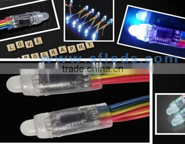Lighting Garden Bollard 12mm Round Magic Color Pixel Led photo-2
