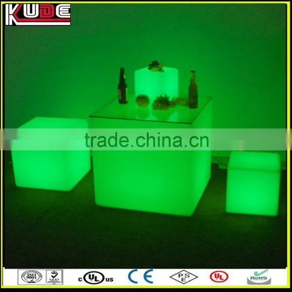 Indoor and Outdoor Decoration Rechargeable LED Cube For LED Furniture Lighting photo-6