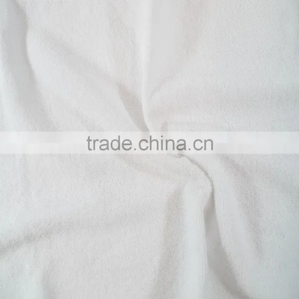 White Two Sides Embossed Jacquard Hand Towel photo-3
