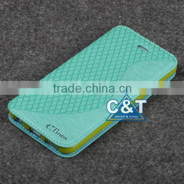 C&T S Pattern PU Leather Wallet Type Magnet Design Flip Stand Case for Nokia Lumia 730 photo-4