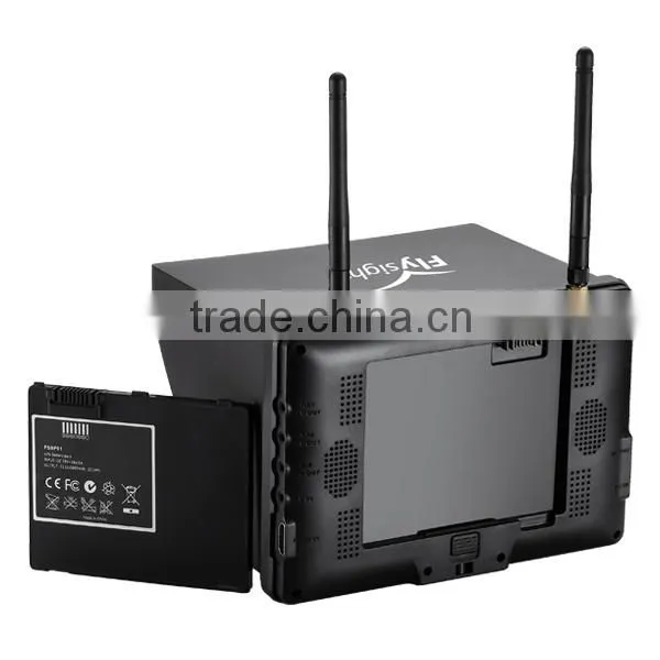 C465 7 Inch High Resolution 1024x600 HD Monitor Built in Battery and Dual Receiver for Dji Phantom photo-4
