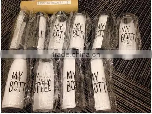 500ml Plastic Sports Drinking Water My Bottles Lemon Juice Readily Cup Drinking Water New Popular Clear Fruits Water Bottles photo-3