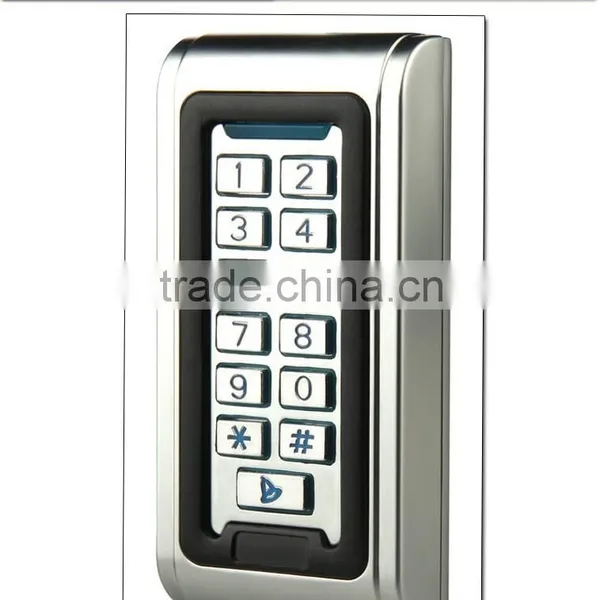 125khz or 13.56mhz IP68 Waterproof Metal Case Standalone Reader Access Control Rfid With High Quality photo-2