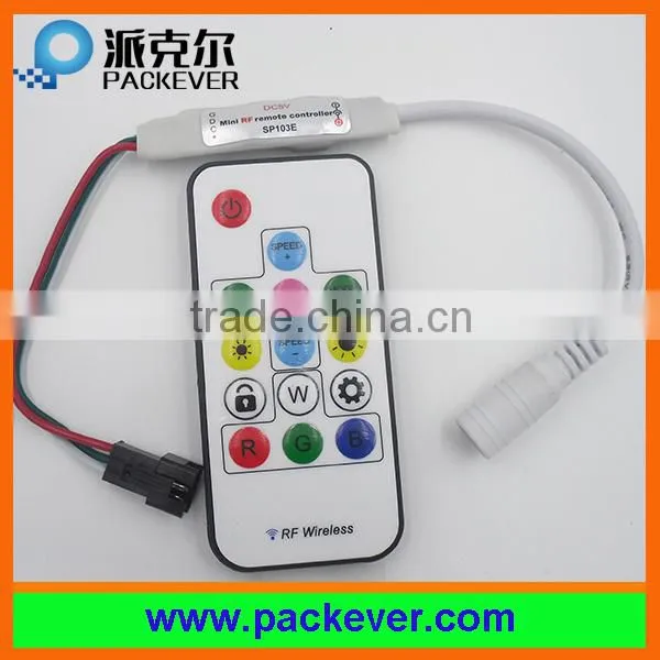 SP103E RF Remote Ws2812/ws2812B/sk6812 LED Pixel Strip, Led Pixel Controller photo-2