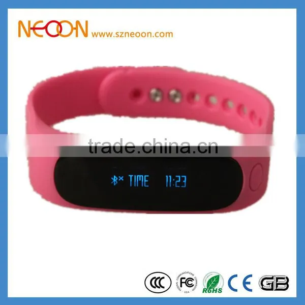 New Smart Wristband E02 Digital Watch for Iphone Android Phone Smart Bracelet Call Remind Pedometer FitnessTracker Women Watch photo-3