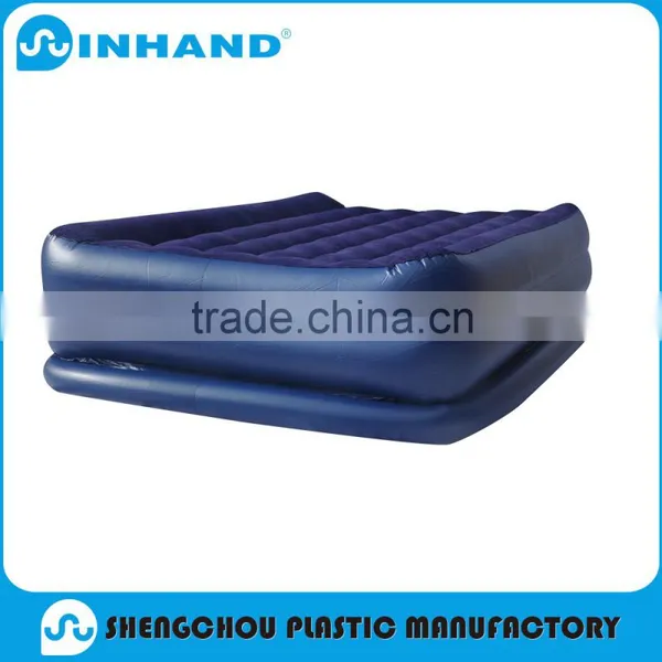 2016 Zodiac Superior Quality Soft Blue Pvc Inflatable Square Air Bed,air Bed Inflatable Mattress Bedroom photo-2