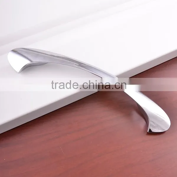 Home Garden Aluminum Alloy Moon Shape Kitchen Cabinet Furniture Pull Handles photo-3