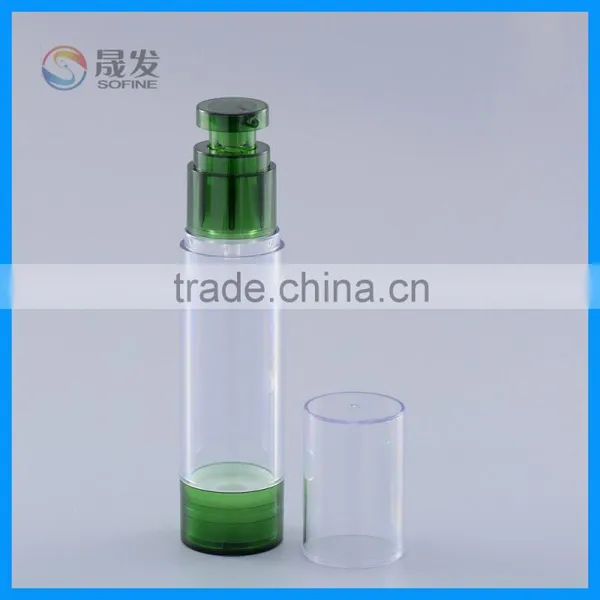 Clear Cosmetic Airless Pump Bottle photo-3