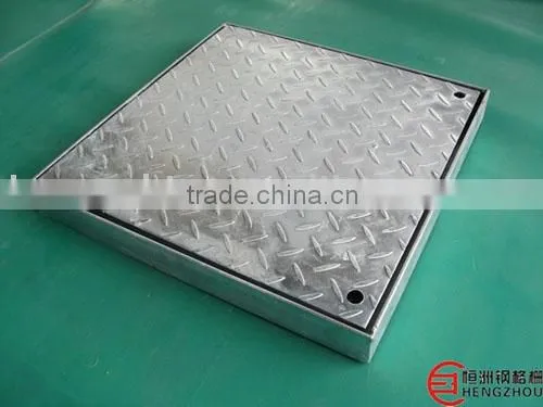 Direcely Factory for Standard Size Galvanized Steel Grating,clear Stamp