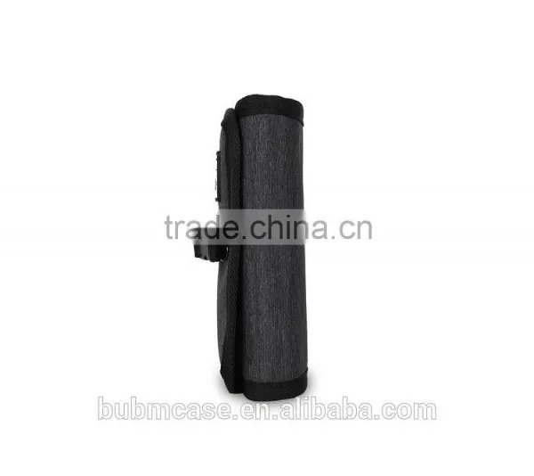 Top BUBM Small Black Nylon Spring Rolls Folding Cable Bag,USB Flash Drive Bags photo-6