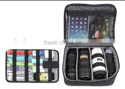 HOT BUBM Photography Enthusiasts BLACK Nylon Camera Bags photo-2