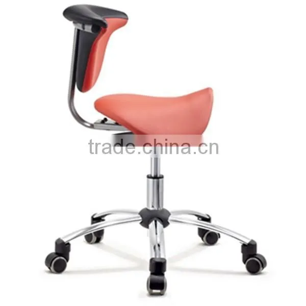 European Design Sensual Salon Stool /fashionable Salon Stool/ Classic Salon Saddle Stool With Beautiful Design Backrest photo-2