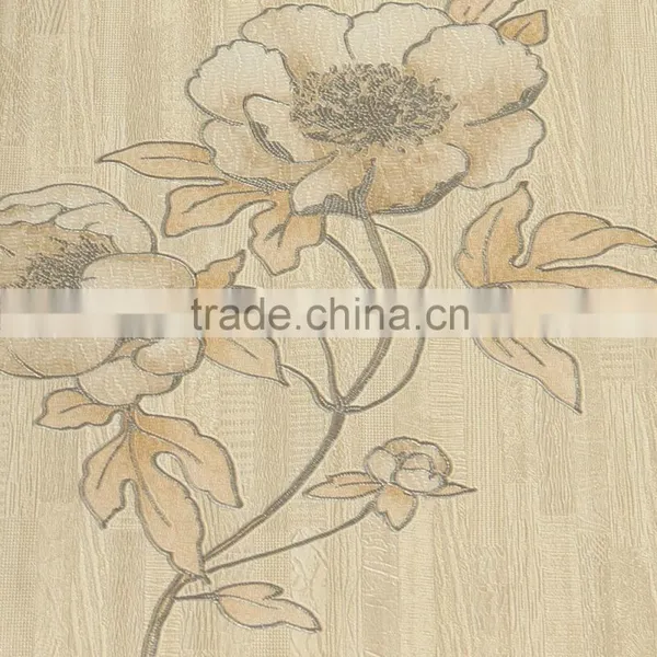 Natural Italian Deep Embossed Vinyl/pvc Wallpaper photo-6