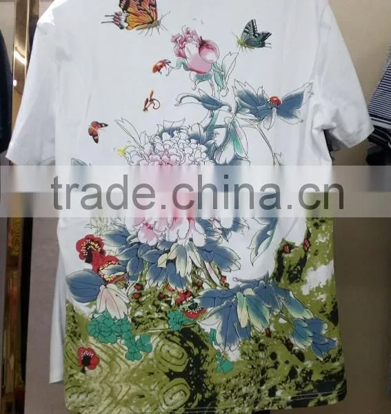 Famous Branch O in Bulk Men Plain Shirts Cheap Plain White T-shirts photo-2
