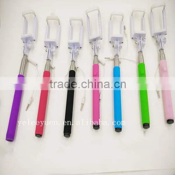 Colour Colourful Wireless Bluetooth Monopod Mobile Phone Self-timer+clip Holder photo-4
