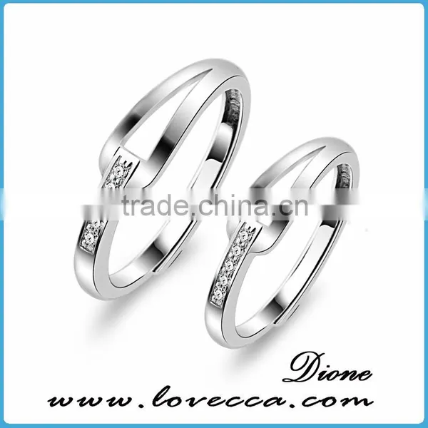 Fashion Jewelry 925 Silver Ring CZ Silver Ring With Wholesale Price