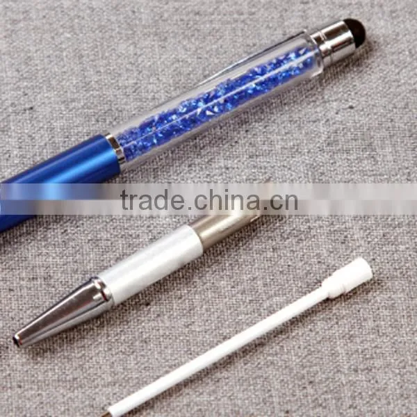 The Manufacturer Can Set The LOGO Crystal Touch Screen Pen Metal Ball Point Pen Made in China photo-3