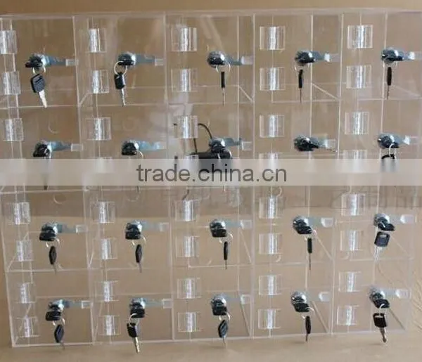 Clear Acrylic Mobile Phone Storage Box photo-3
