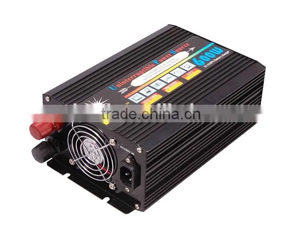 12v 24v 220v 230v 600w Modified Sine Wave dc to ac UPS Inverter With Battery Charger photo-3