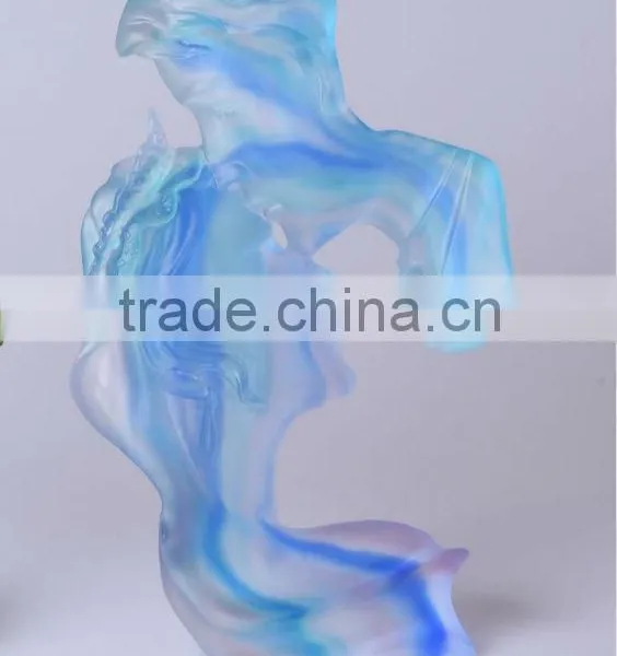2016 New Design Crystal Artificial Statues as Wedding Souvenir/gifts for Couples