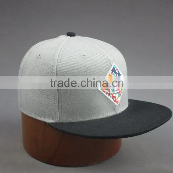 2016 Popular Fabric With 100% Ployester Snapback Cap photo-5