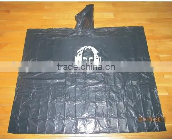 YunShang Adult 100% PE Rain Poncho With Customer's Logo