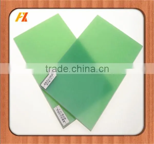 thin sheets of fiberglass