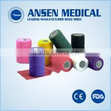 Non-woven Cohesive Elastic Bandage With High Quality Horse Cohesive Bandage photo-5