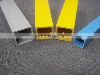 Smooth Surface Treatment Frp Square Pipe photo-4