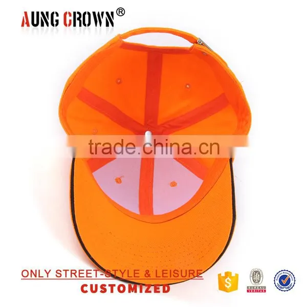 6 Panel Blank Adjustable Baseball Cap photo-6