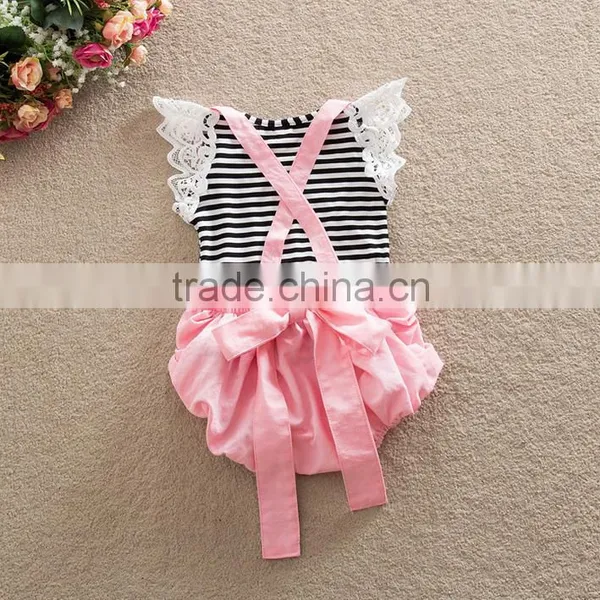 2016 New Design Hot Sale Two Set Promotional Words Printing Baby Romper Cute Baby Clothes photo-4