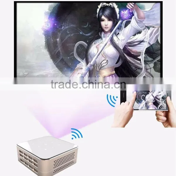 4 Core Cpu Build in Speakers Dlp Link 3d Home Theater 4K Full hd 3d Led Projector photo-2